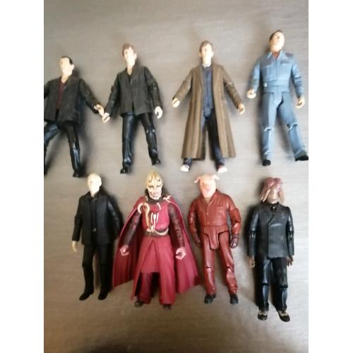 8 Dr who action figures