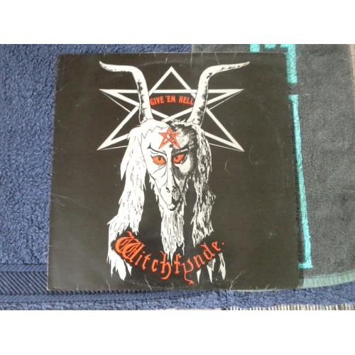 WITCHFYNDE. GIVE EM HELL. LP