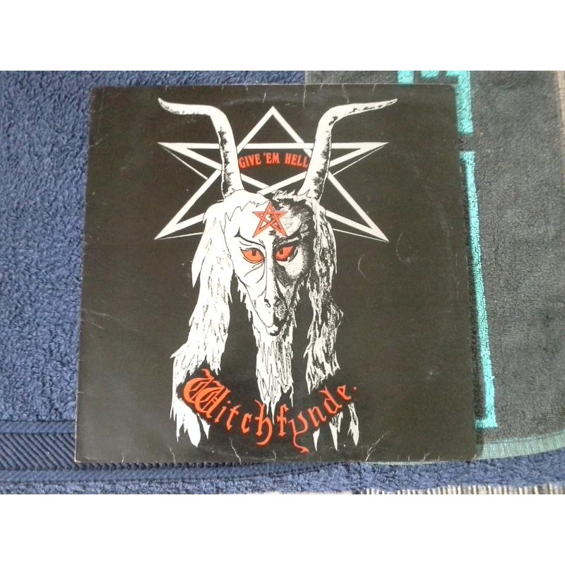 WITCHFYNDE. GIVE EM HELL. LP