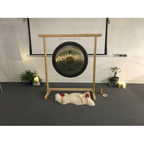 Large Wooden Gong Stand (fits up to 42 gong)