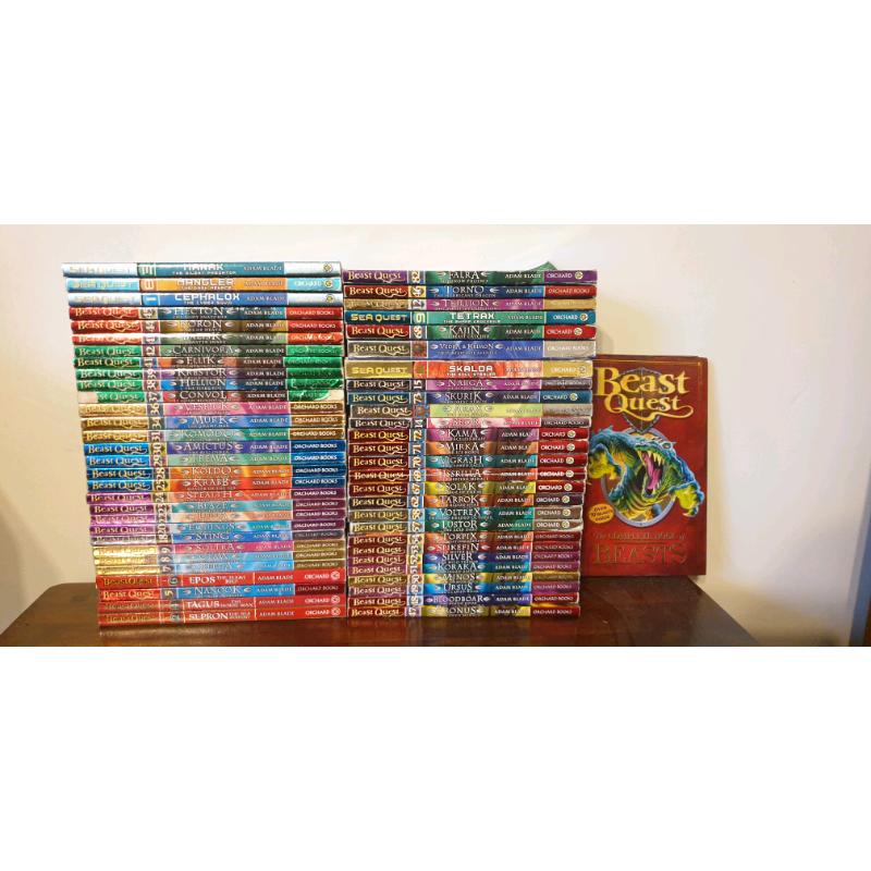 Beast Quest and Sea Quest series of children's books