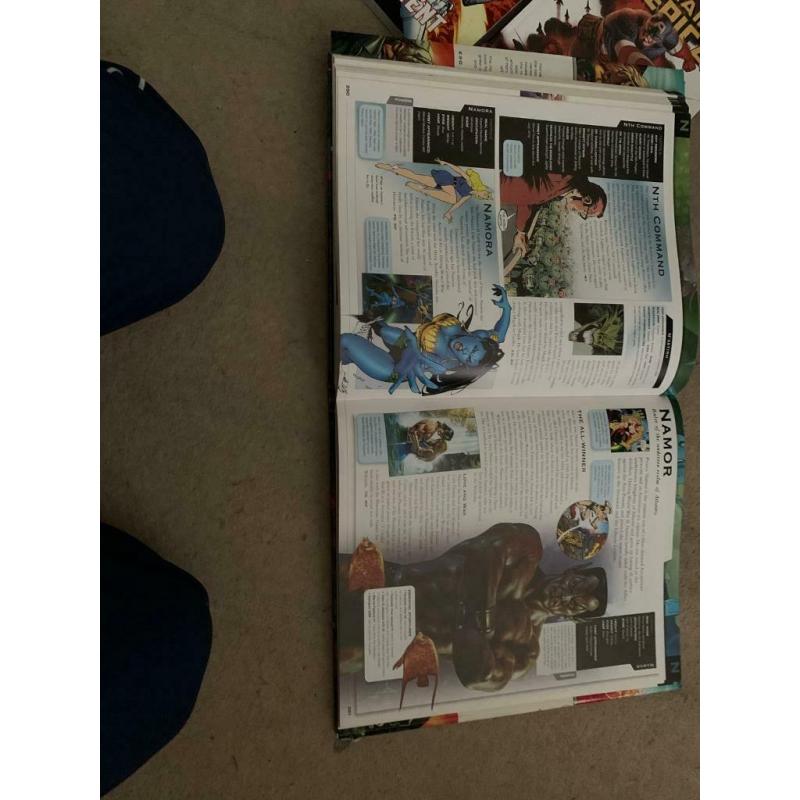 Marvel Encyclopaedia & Spider-Man Icon Books For Sale