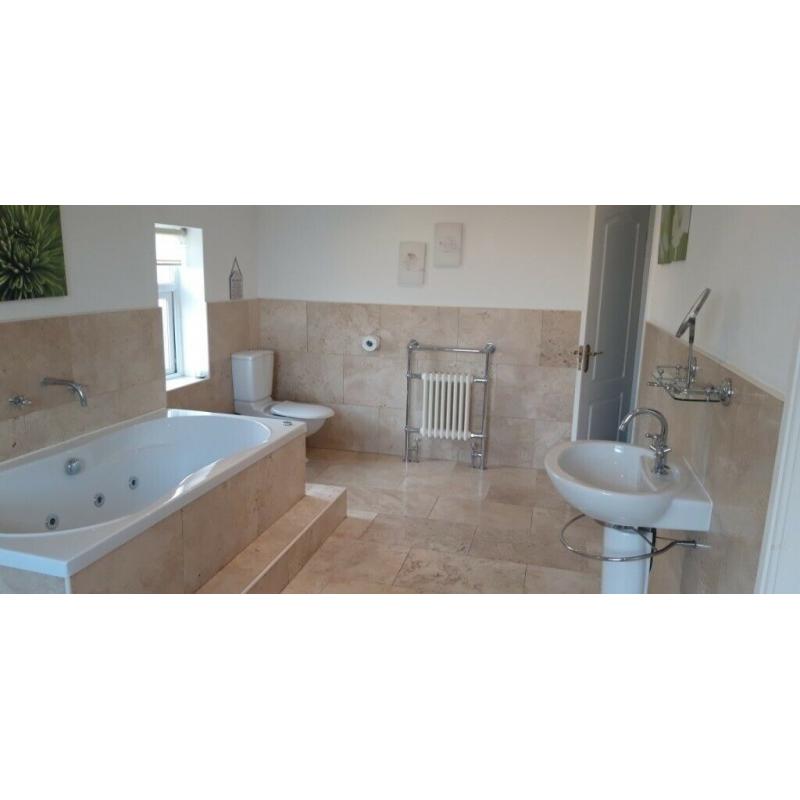 Bathroom Suite used with Jacuzzi Bath