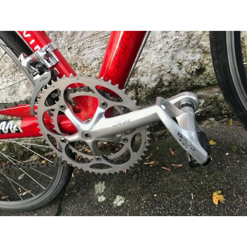 Road bike, used in good condition. Unisex XS GW Flamma