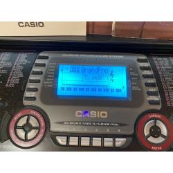 Casio Electric Keyboard CTK- 631, Stand and manual
