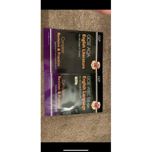 Revision guides English literature and language