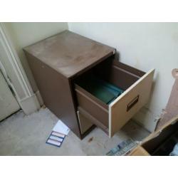 vintage all metal filing cabinet can deliver