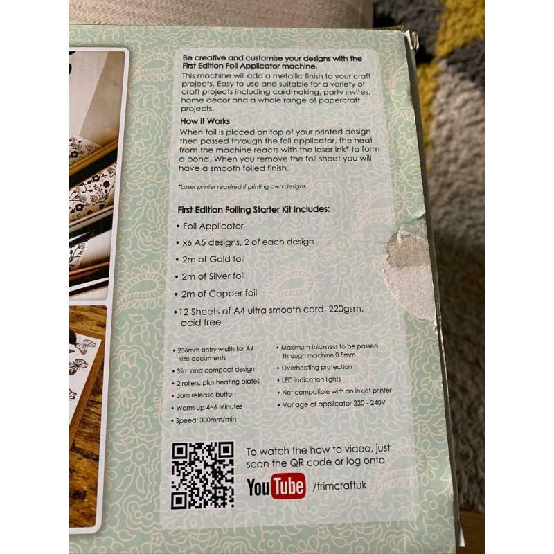 Arts and craft foiling starter kit