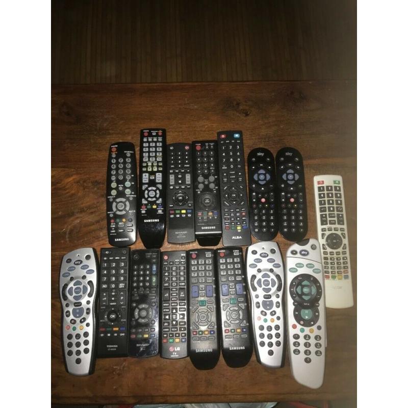 TV REMOTES FOR SALE
