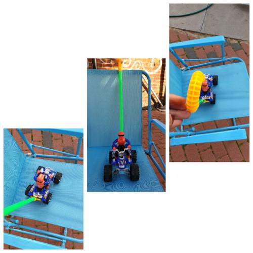 Infant walking car