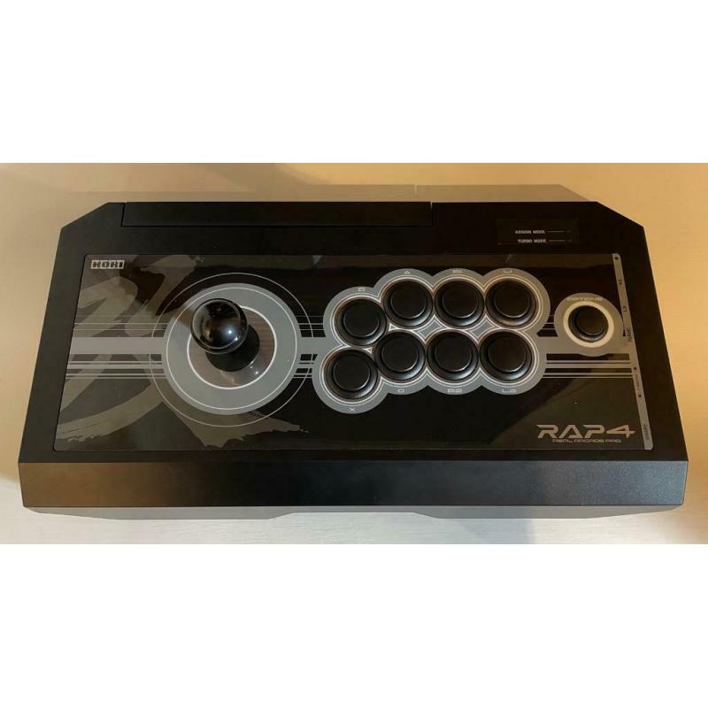 Hori Real Arcade Pro Rap 4 Fight Joystick Kai Black PS3 PlayStation 4