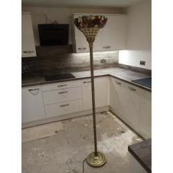 Art Deco Tiffany style Leaded light, floor lamp. Also 2 matching light fittings available PR1 0QE