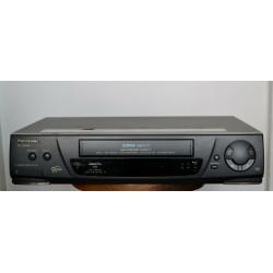 Panasonic Video Player/Recorder with Remote Control & Power Cable + SCART lead
