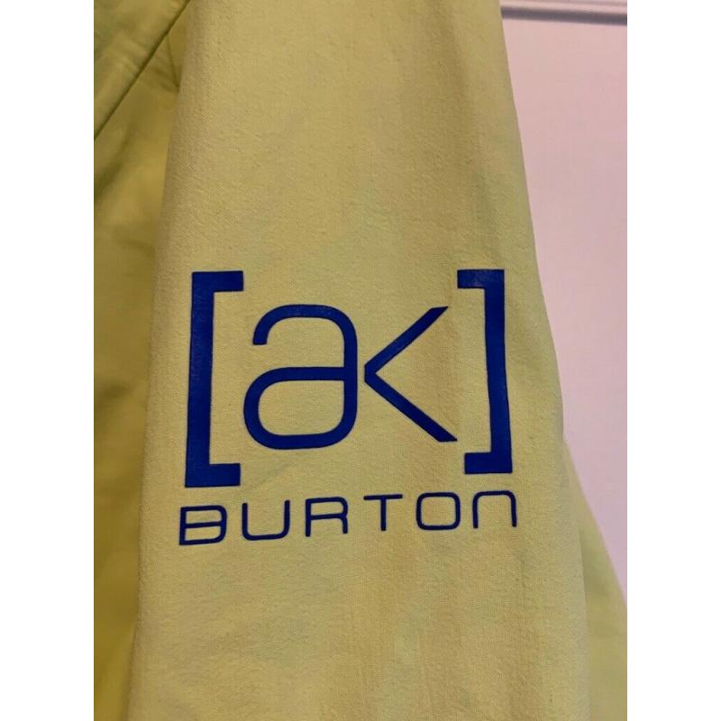 Burton AK 3L Men?s Continuum Gore-Tex Snowboard/Ski Jacket Size M Agave RRP ?550