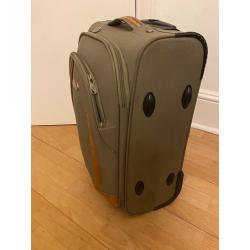 Small Cabin suitcase-canvas