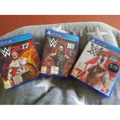 W2K PS 4 games