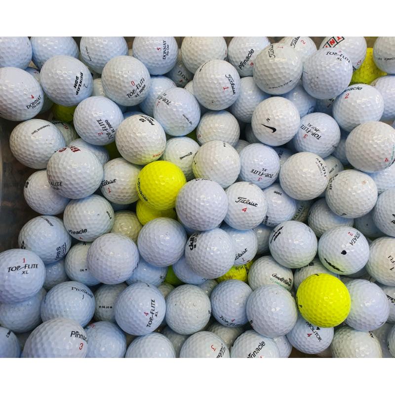 100 golf balls