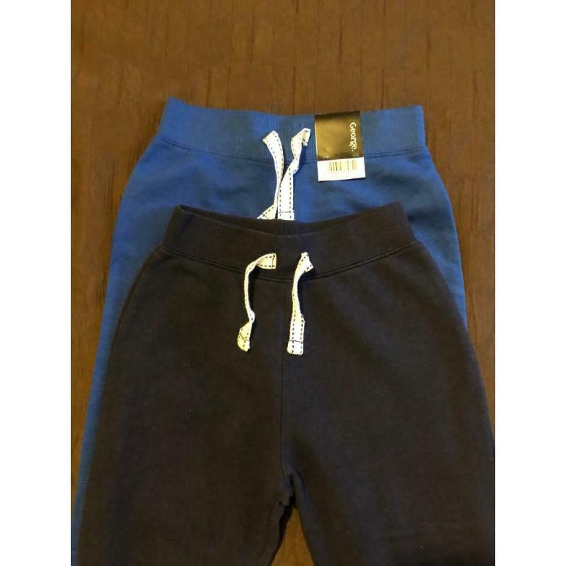 2 pairs Joggers age 5-6