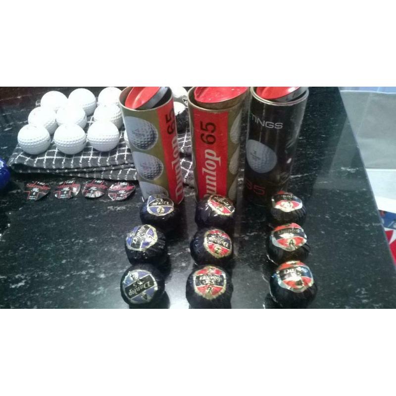 Golf balls very rare collection