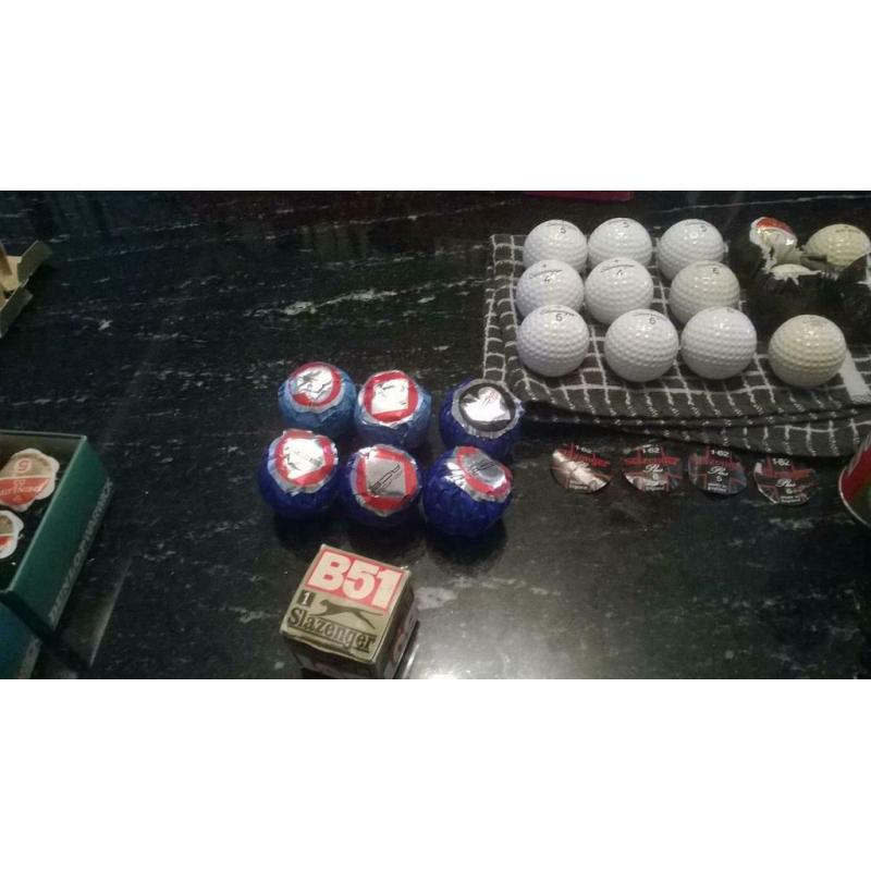 Golf balls very rare collection