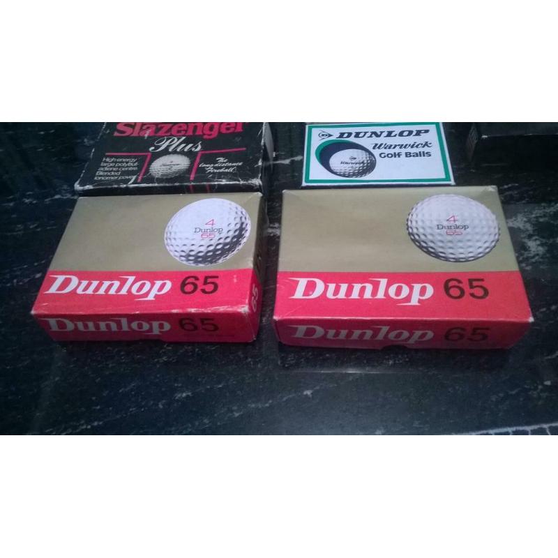 Golf balls very rare collection