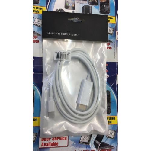 1.8M 6FT Mini DisplayPort DP to HDMI 1080P Adapter Cable For MacBook