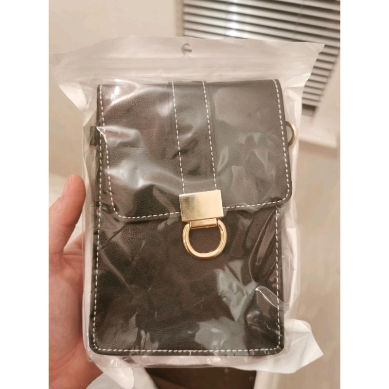 Brand new leather strap small bag