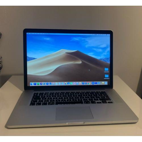 Macbook Pro 15-inch Early 2013 Intel Core i7, 2.4 GHz , capacity 250 GB, Memory 8 GB