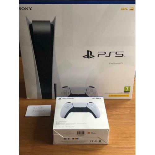 SOLD PlayStation 5 Disc Version + extra controller