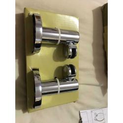 Pair of mirror mountings