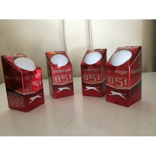 SLAZENGER 4 BOXES OF 2 (8) B51 BRAND NEW GOLF BALLS Advanced 3 piece configuration