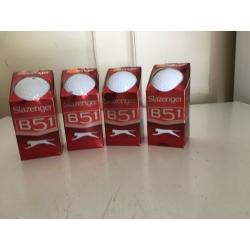 SLAZENGER 4 BOXES OF 2 (8) B51 BRAND NEW GOLF BALLS Advanced 3 piece configuration
