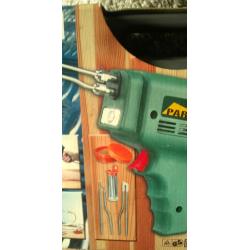 Soldering iron.