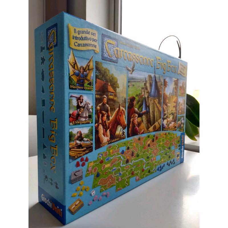 Carcassonne Big Box board game (base + 11 expansions)