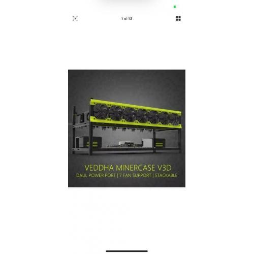 Crypto currency open miner unit